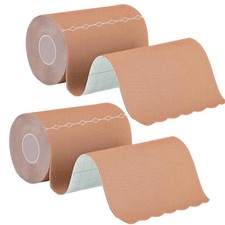 2 Rolls Extra Wide Kinesiology Tape Precut Strips Athletic Tape for Ankle Knees