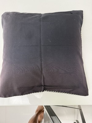 Oreiller Pixel Art Cheval – Tissu Hermès, Coton Et Duvet – 66x66 Cm – Personnalisé