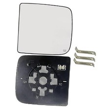 Ram Driver Side Towing Mirror Glass Compatible with 2009-2020 Dodge Ram 1500