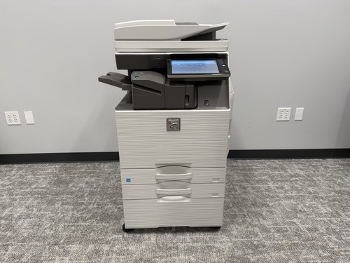 Sharp MX-3071 Color Copier Printer Scanner Finisher / Only 32k Meter