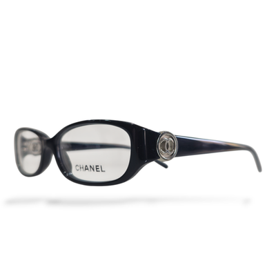Chanel 3112 frame eyeglasses Bayonetta y2k shades Gold office