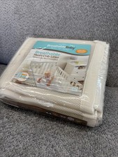 BreathableBaby Breathable Mesh Liner for Full-Size Cribs,