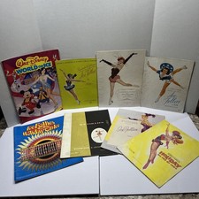 1950s Ice Follies Shipstads Johnson Souvenir Lot of 8 Program Booklet Misc Lot