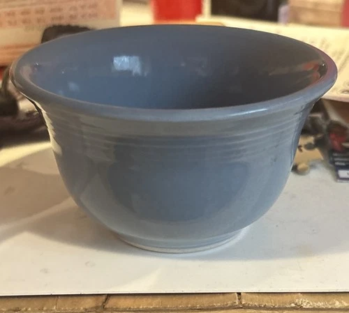 FIESTA~ Homer Laughlin~Bouillon Cup~Custard Cup~periwinkle