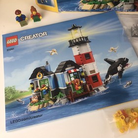 LEGO CREATOR Lighthouse Point 31051 Complete w/ Box Separator Orca Light Works 