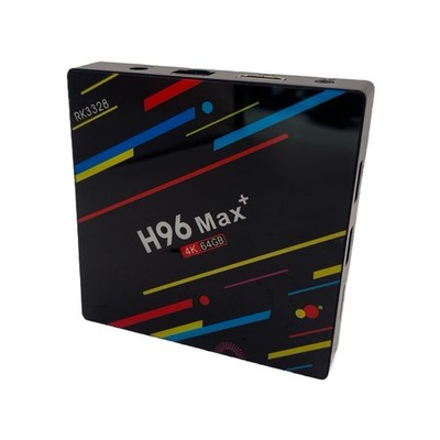 H96 Max+ 4K Ultra HD TV Box | Android TV | 4GB RAM | 64GB Speicher