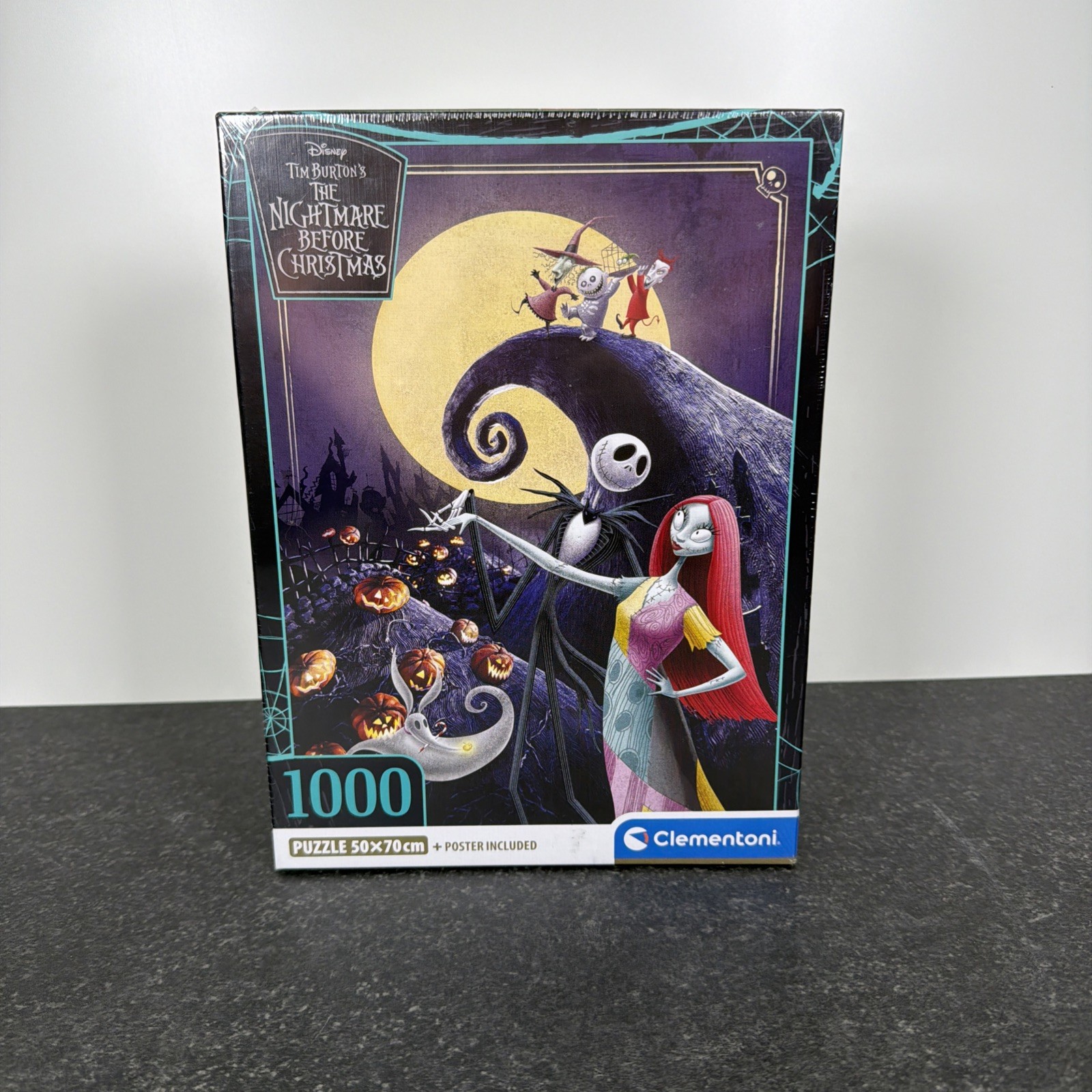 The Nightmare Before Christmas Puzzle 1000 Compact Clementoni Jigsaw Puzzle NEW