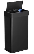 18.5 Gal Automatic Touchless Trash Can, Sensor Motion Brushed Stainless Steel