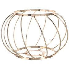  Lamp Shade Frame: Table Lampshade Frame Wire Cage Diy Kit - Iron Lamp Shade