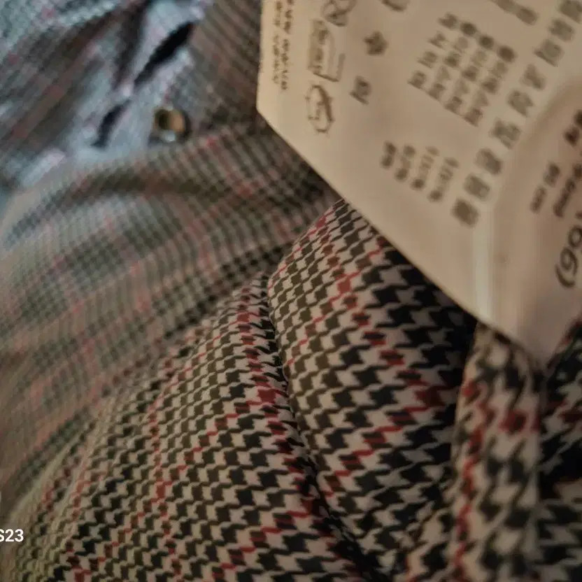 Unworn Checked Pattern Padded Jacket - image 4