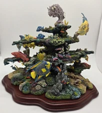 Danbury Mint Coral Paradise Figurine Great Coral Reefs of the World