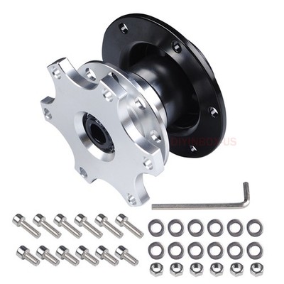 Universal Repair Car Steering Wheel Quick Release Hub Racing Snap Off Boss Kit