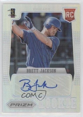 2012 Panini Prizm Rookie Silver Prizm 2/25 Brett Jackson #RBJ Auto 6d7