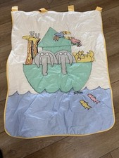 Vintage Boynton Baby Animals Comforter Babies NOAH'S ARK Wall Hanging Giraffes