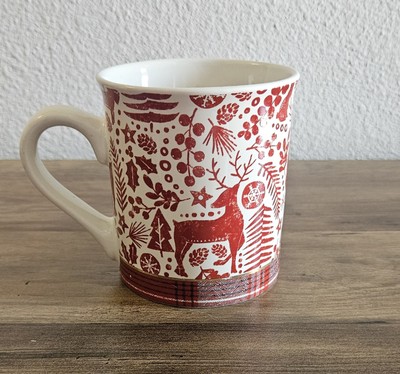 Love Your Mug Reindeer & Foliage Mug