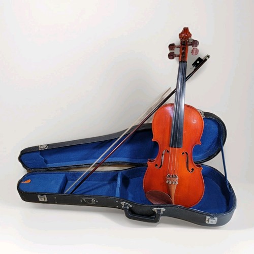 Vintage 23 1/2" 4/4 Stentor Student Violin with Case and Lark Shoulder Rest