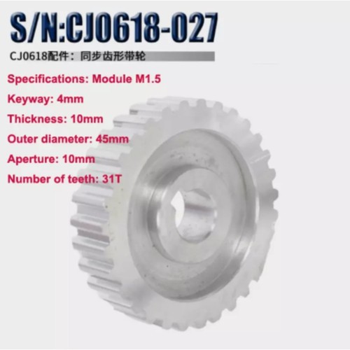 1 Stück Motor Riemen Getriebe Mini Drehmaschine Metallschneidemaschine Zahnräder Synchronriemenscheibe # - Bild 15 von 35
