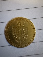 1789 Spade Half Guinea George III 22ct Gold Coin