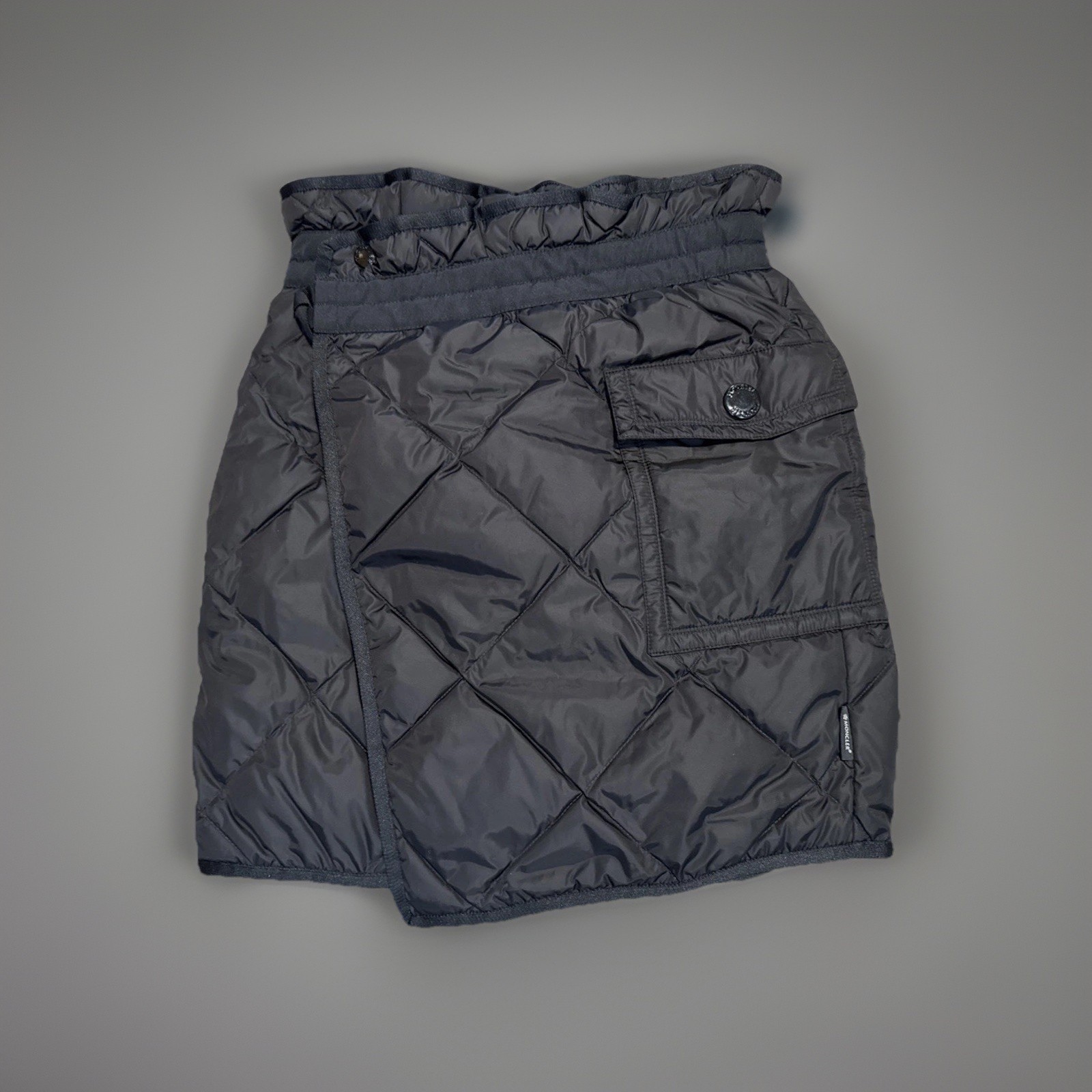 Moncler Women's Gonna Quilted Down Skirt, Size 42 New With Tag's RRP £315 image 2