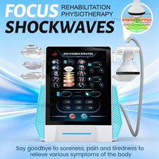 Focus Shockwave Eswt Focused Shock Wave Therapy Machine Pain Relief Physio