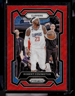 2023-24 Panini Prizm #224 Robert Covington Prizms Ruby Wave