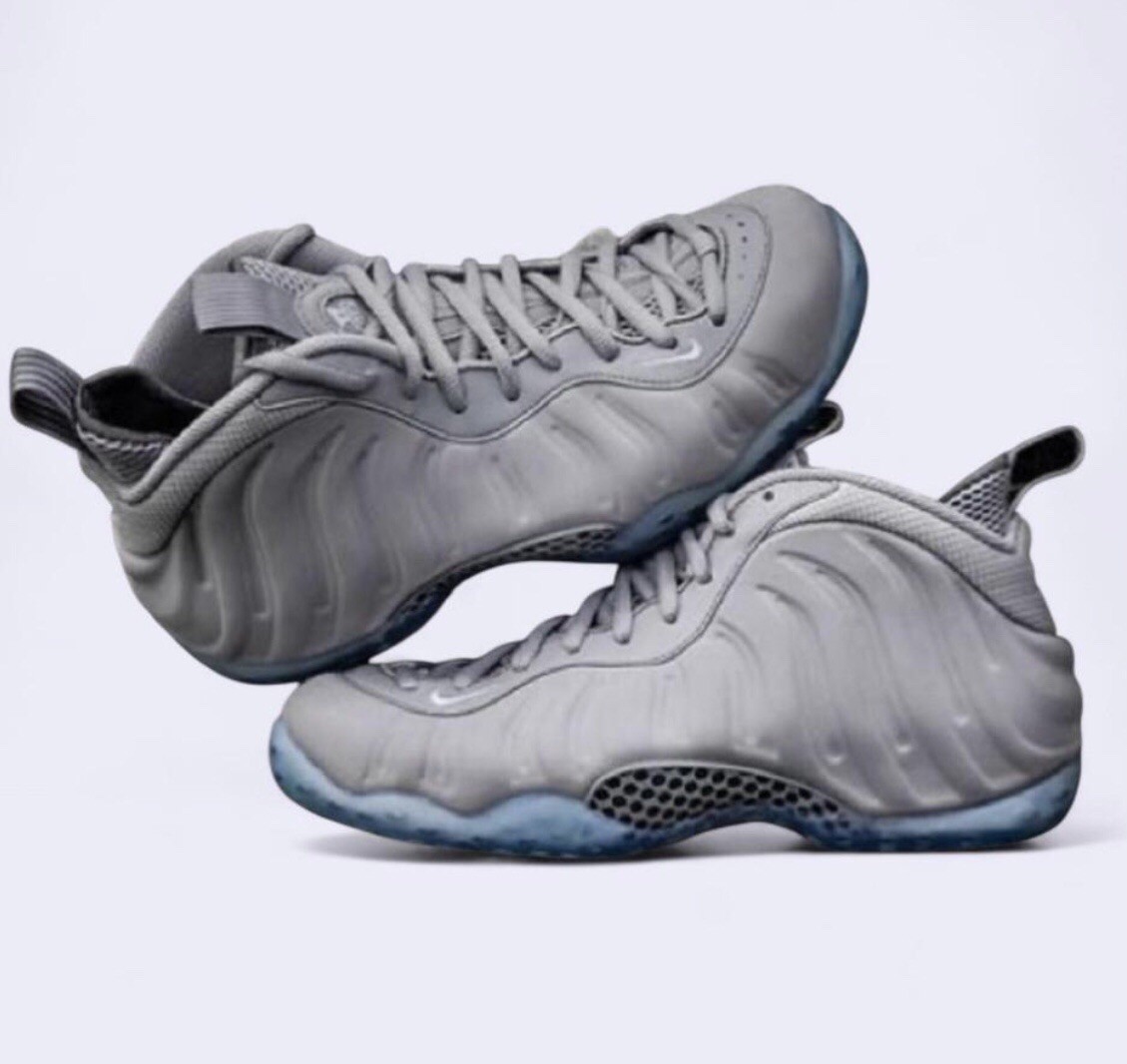 Nike Air Foamposite One Premium Wolf Grey 2015 Size 9.5 | eBay