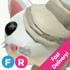 Halloween White Mummy Cat   Fly Ride FR   US Seller Adopt From Me Today