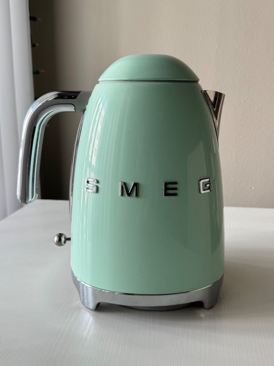 SMEG Variable Temperature Electric Kettle, Unused, Pastel Green