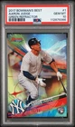 2017 BOWMAN’S BEST #1 AARON JUDGE GREEN REFRACTOR /99 PSA 10🔥 NY YANKEES