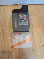 VTG 1987 NES Nintendo 3 Screw Game "Dragon Power" w/Sleeve & Instruction Manual