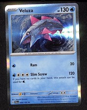 Veluza 056/193 Rare Pokemon Paldea Evolved Holo 2023