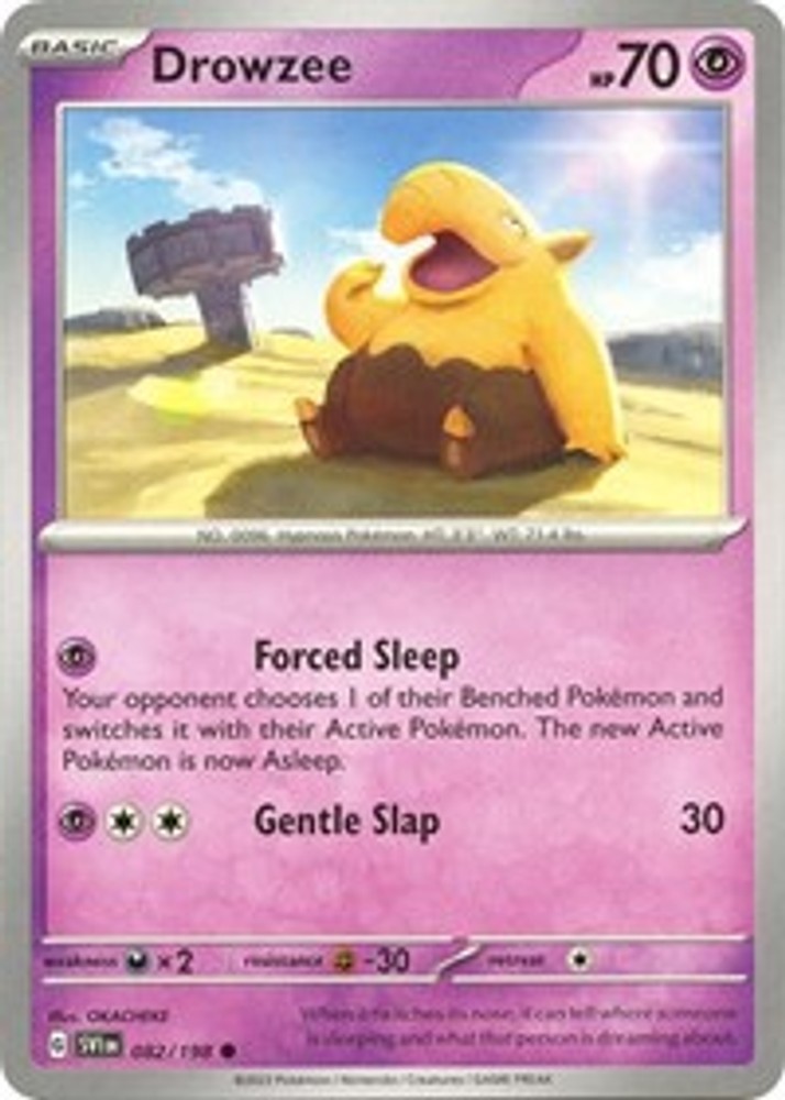 Drowzee - 082/198 - NM - SV01: Scarlet & Violet Base Set