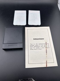 World Championship Baseball - Intellivision - w/ Manual & Two Overlays - Tested