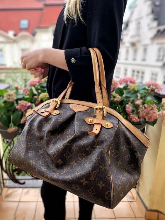 LOUIS VUITTON（LV） Borsa a tracolla Louis Vuitton Tivoli GM Monogram borsa tote ottime condizioni 100% autentica