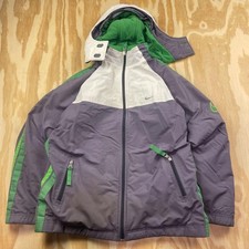 Vintage Y2K Nike Silver Tag Reversible Coat   Youth XL Fits Men  s M   Jacket