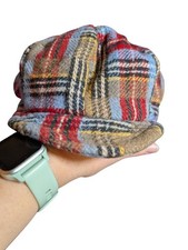Vera Bradley Newsboy/Gatsby Hat Patchwork Pla...