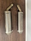 Ducati 1098 Akrapovic Titanium exhaust 1098R 57411111a 57311111a oem