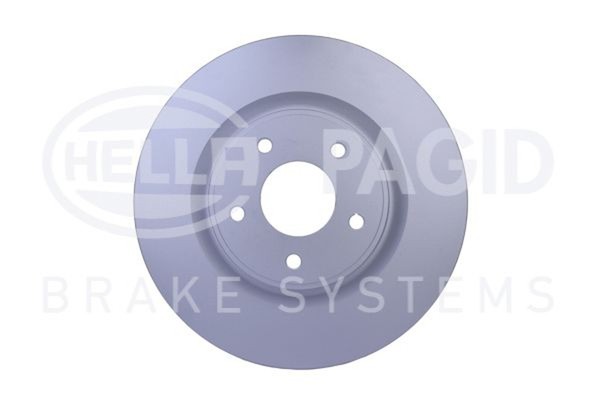2X Hella Pagid Bremsscheibe Pro 8DD 355 125-341 FüR Renault Koleos Nissan Trail-image
