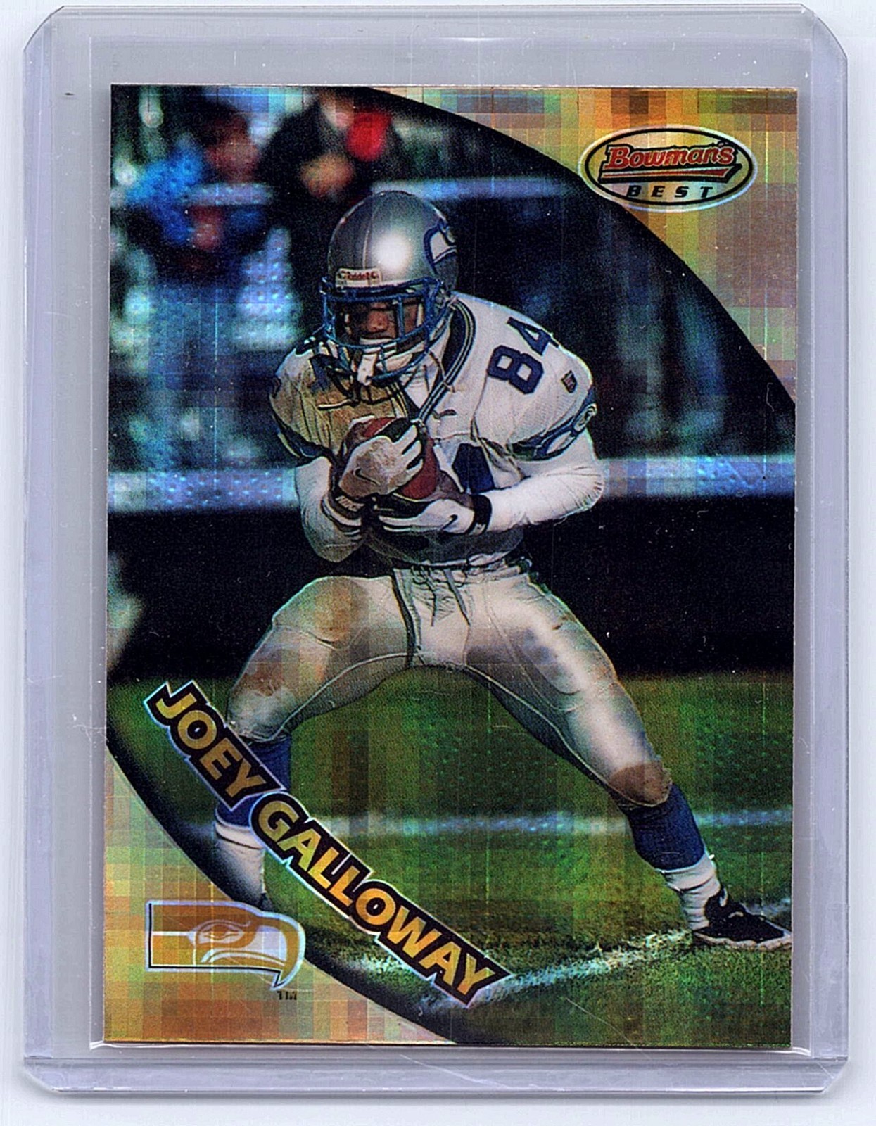 1997 Bowman's Best - Joey Galloway #25 Atomic Refractor