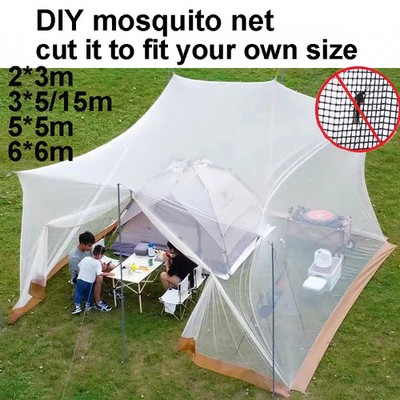 DIY Mosquito Netting Outdoor Huntting Garden Dormitory Tent Picnic Camping Cut 
