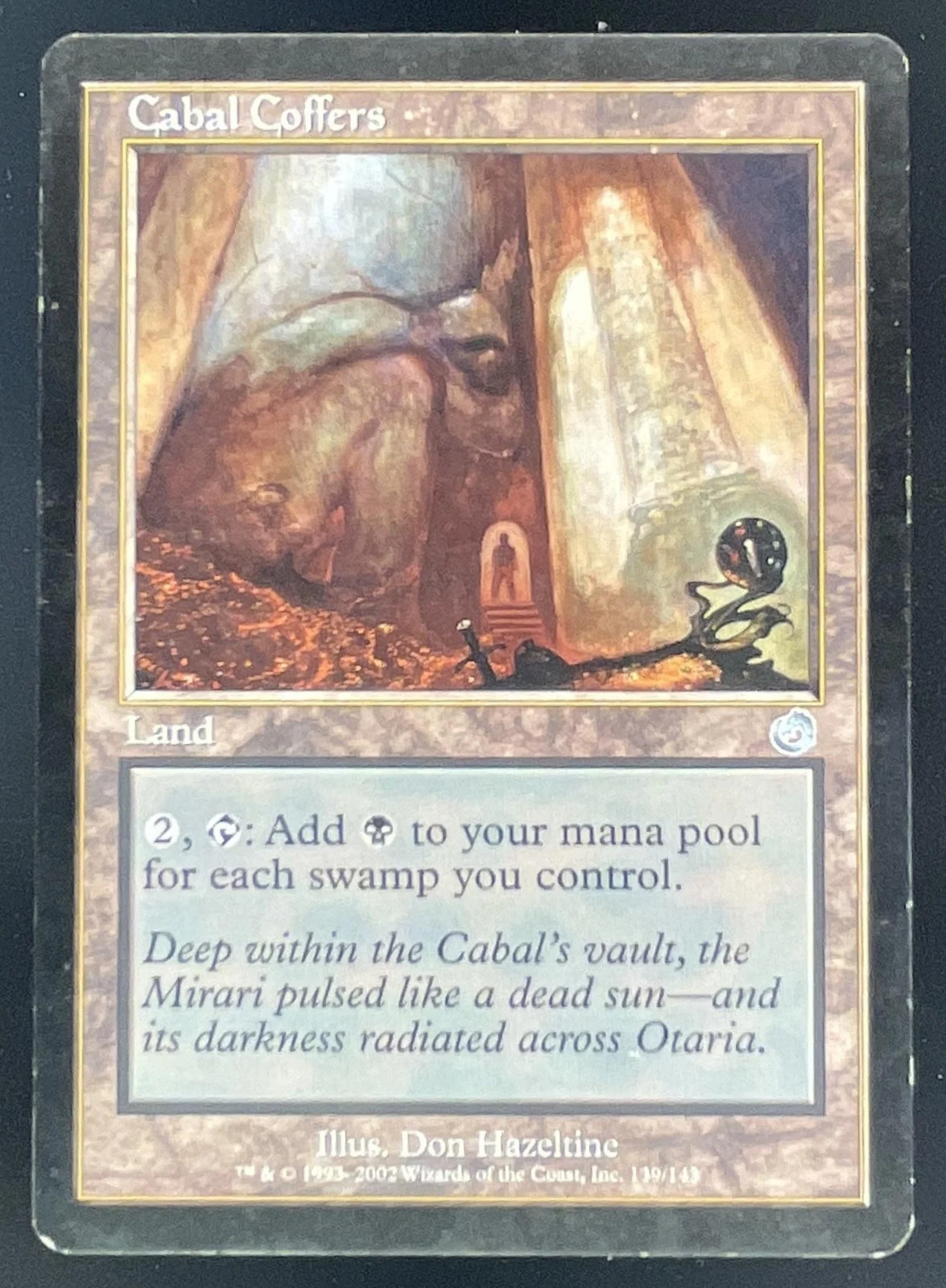 2002 Magic The Gathering Torment #139 Cabal Coffers