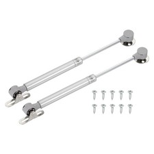 2 Pcs 60N/13lb Gas Struts for Cabinets Wood Gas Spring Shocks Silver