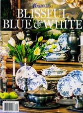 VICTORIA MAGAZINE Blissful BlueWhite