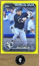 Zach DeLoach 2024 Topps Update Series Yellow Rookie #US320 Chicago White Sox
