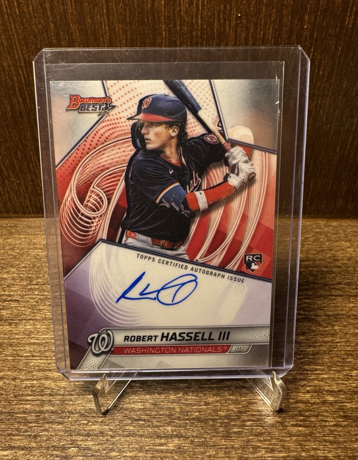 Topps 2025 Bowman's Best Robert Hassell III RC Auto Best of 2025 #B25-RH