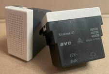AVE 45528 45728 45928 SUONERIA 12V 8VA SERIE BLANC SISTEMA 45