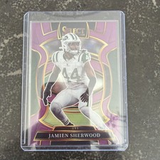 2025 Panini Select #77 Jamien Sherwood Purple Prizm #/75