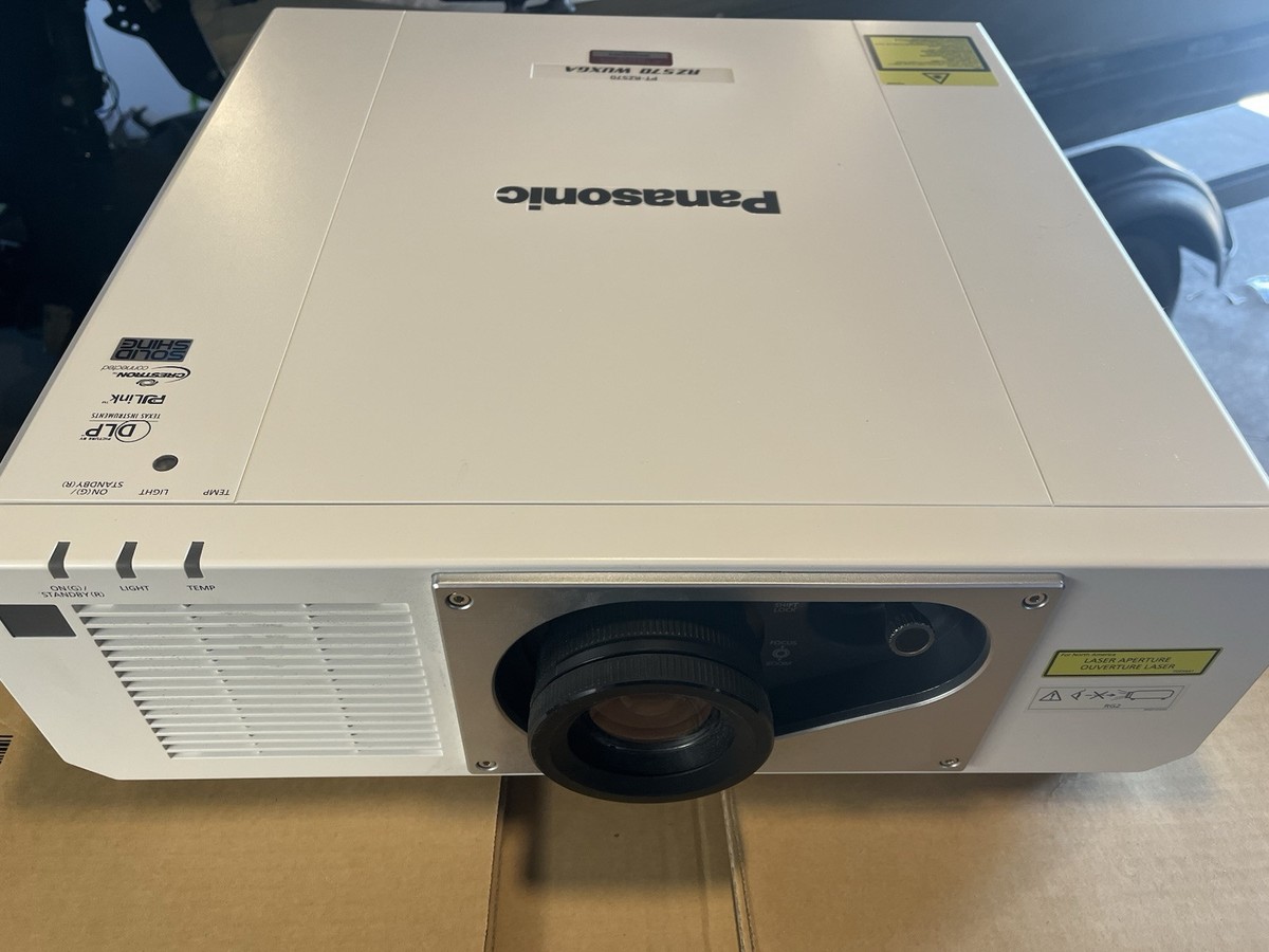Panasonic PT-RZ570 5400 Lumen Laser DLP Projector (Excellent