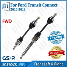 OEM Front Pair CV Axle Shaft Set For 2010-2013 Ford Transit Connect L4 2.0L FWD