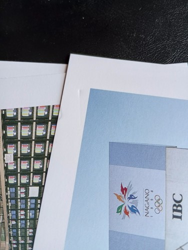 8 ORTO 1998 Nagano Winter Olympics Postcards Japan - Picture 2 of 6